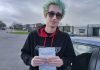 Sam Passed 1st Time in Wellingborough