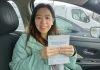 Kinga Passed at The First Attempt in Wellingborough