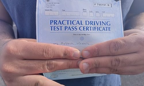 Automatic Driving Lessons in Wellingborough Passed 1st Time